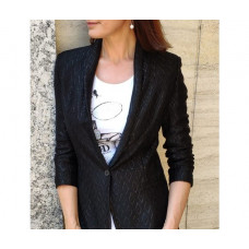 "Tessa" Elegant  Black Jacket